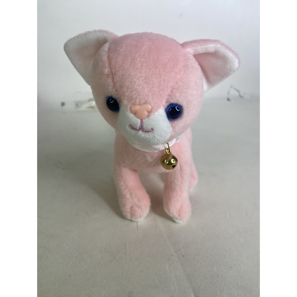 Creativity for Kids Pink Kitten Cat Plush Stuffed Animal Toy with Collar